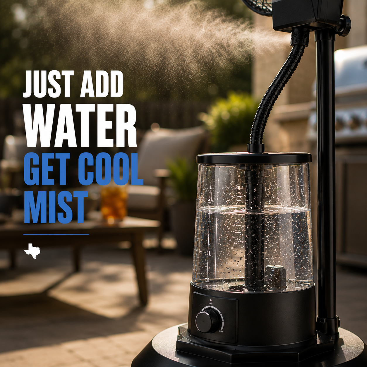 CoolYard MistFlow Fan — image 3